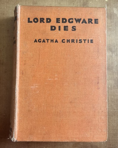 Lord edgware dies agatha - edgware,