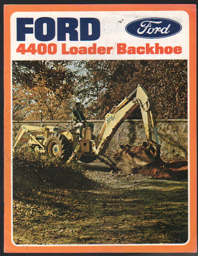 Ford 4400 tractor loader - 4400,
