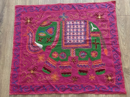 Pink embroidered indian - pink,