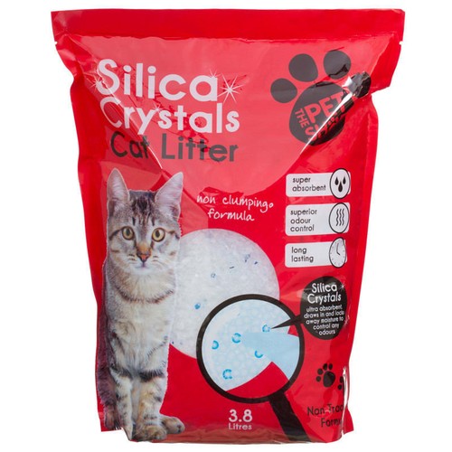 Silica crystals cat - silica,