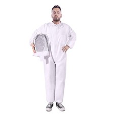 Beekeeper Suit XL - Full Body Sting Proof Bee Suit with Ventilated Veil