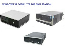 MOT STATION PC WINDOWS XP SP3 Dell HP COMPUTER 2GB RAM 160GB HDD Serial Port