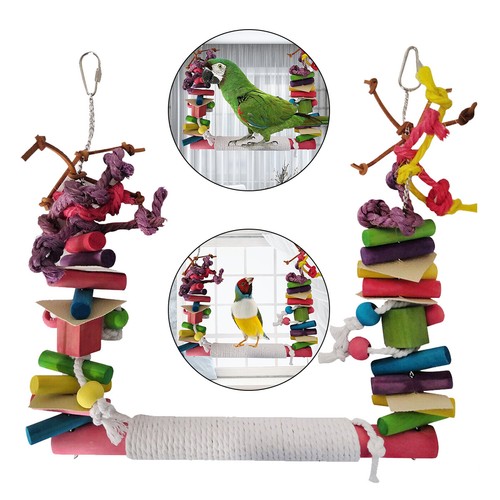 30cm giant parrot swing - parrot,