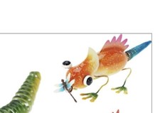 METAL LIZARD Orange Bright