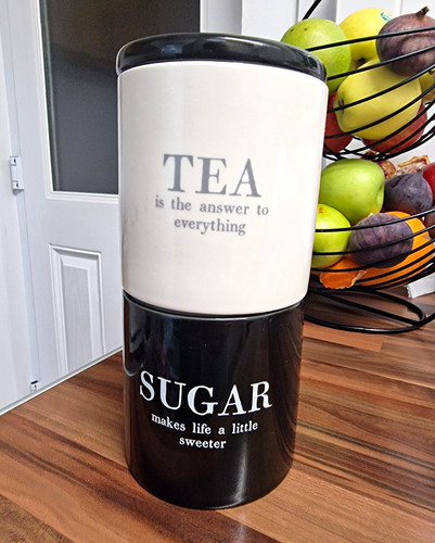 2pc tea sugar ceramic - 2pc,