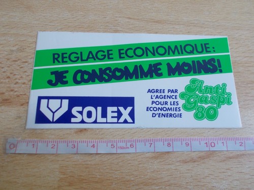 Sticker solex anti - solex, gaspi