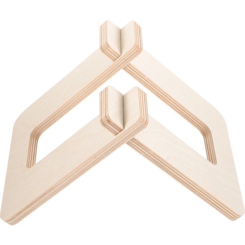Beige wooden scooter support - beige,