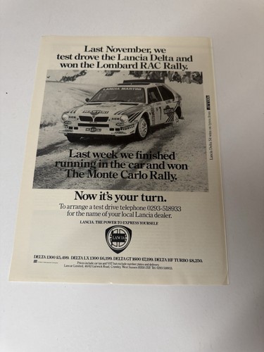 Original 1986 lancia delta - original,