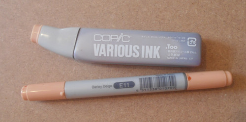 E11 barley beige copic - e11,