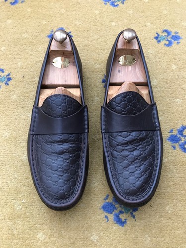 Gucci loafers leather shoes - gucci,