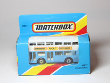 Matchbox Lesney Superfast MB 17 London Bus - RARE Montepna Issue