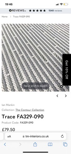 New fabric trace ian - ian, mankin