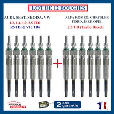 12 Glow Plug for VW SEAT 1.2