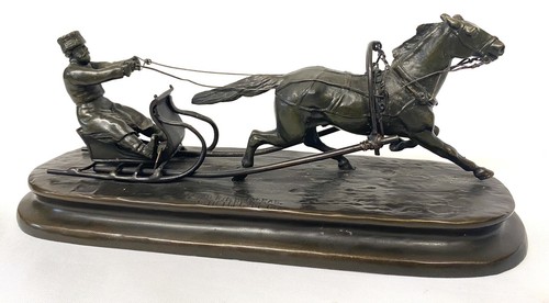 Antique russian bronze a - russian,