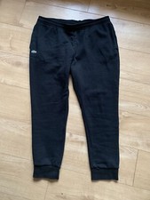 Mens Lacoste Sport Tracksuit Bottoms XXL FR7 Black