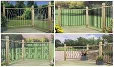 Garden Decking Panels Modern