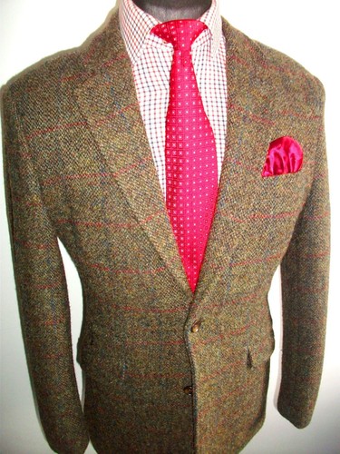 Savile row harris tweed check - harris,