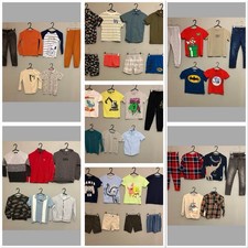 Huge Boys Age 5/6 Years Clothes Bundle 47 Items Next River Island Blue Zoo