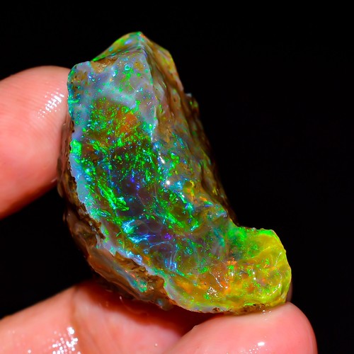 Opal rough gemstone - opal,