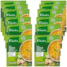 Knorr Super Chicken Noodle Soup 51g - 12 Pack | No Artificial Food Colours