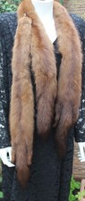 VTG  1940s or 1950s 3 Pelt Genuine Fur Stole - Goodwood - Re-enactment - Stage
