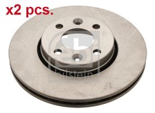 X2 PCS FRONT BRAKE DISC ROTOS
