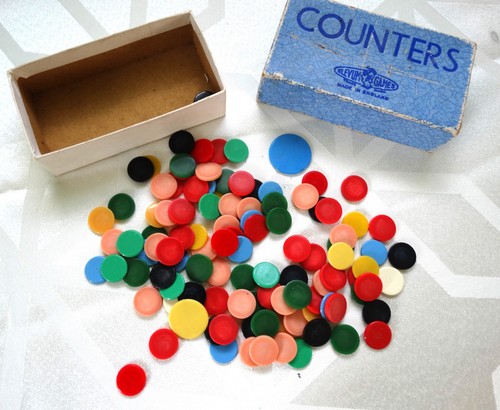 Vintage box early plastic - box,