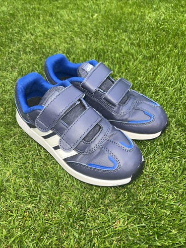 Boys navy blue adidas - navy,