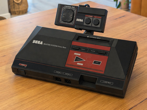 Sega master system display - sega,