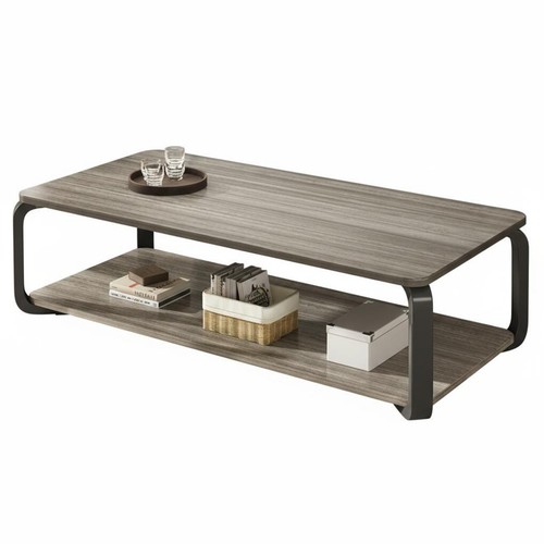 Lounge table double shelf - double,