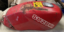 Suzuki GS125 Petrol Tank & Cap - Solid - No Key - Genuine - Second Hand