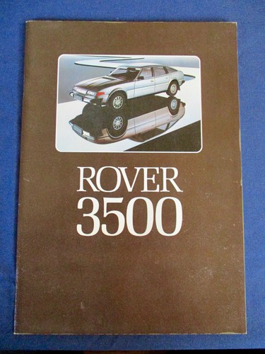 Brochure rover sd1 - brochure,