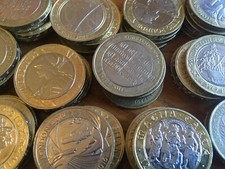 Cheapest coins two - £2, pound