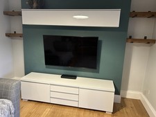 IKEA Besta Burs TV Unit High Gloss And Unit