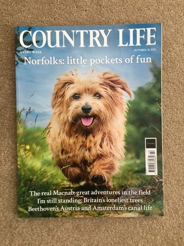 Country life magazine october - country,