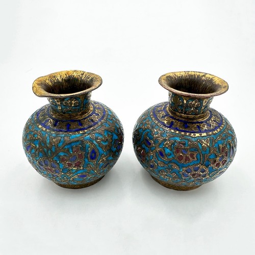Pair antique kashmiri - pair,