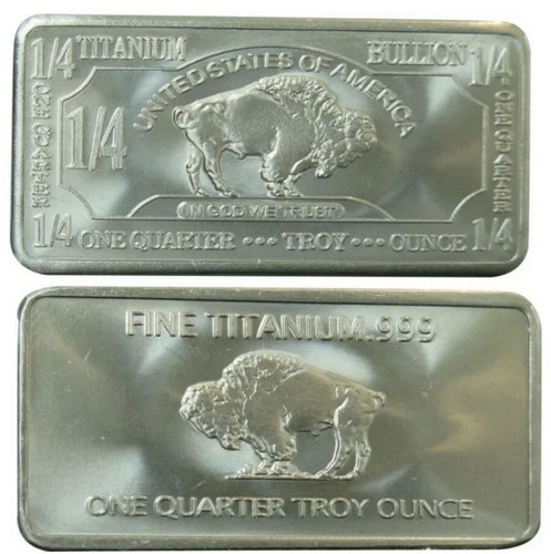 Titanium buffalo usa 1 - titanium, 1/4