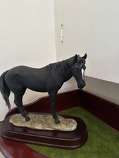 Leonardo Collection Black Beauty Horse,very Good Conditions