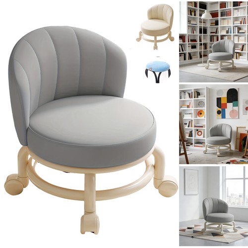 Low rolling stool - low,