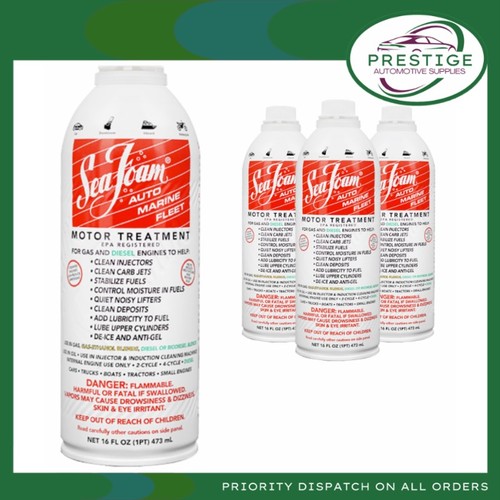 Sea foam motor treatment - sea, oil