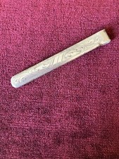 Vintage Belgian Silver Tie Clip