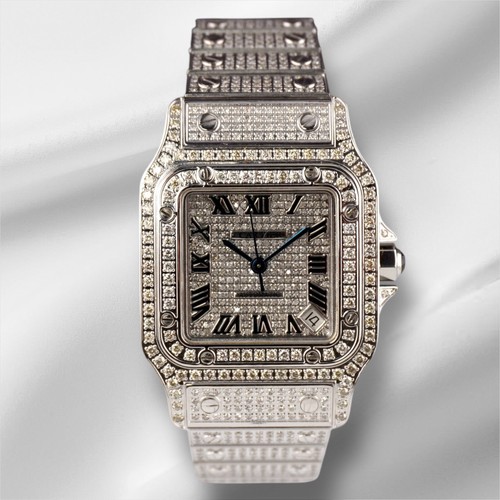 Cartier santos 32mm ladies - santos,