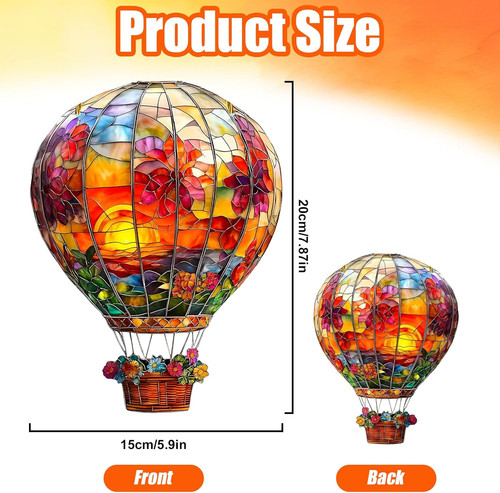 Solar hot air - hot, light