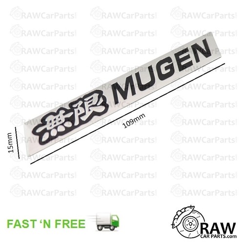 Mugen style front grill rear - style,