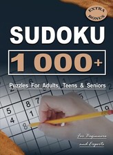 1020 Sudoku Puzzles for Adults: Sudoku Puzzle Book for Adults. Easy to Hard wit