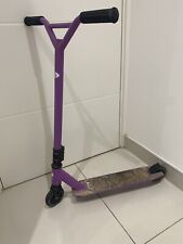 Kids Stunt Scooter Purple Skull 360 Degree Spin 2 Wheel Trick by Land Surfer