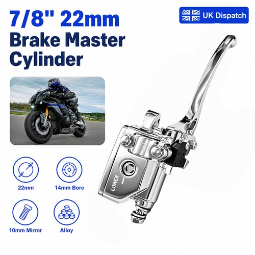 Chrome brake master cylinder - chrome,
