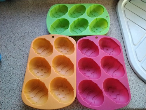 Silicone easter egg mould - easter,