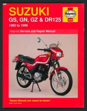 Suzuki GZ125 GN125 DR125S GS125ES (82-99) Haynes Manual GN GZ GS DR 125 FV70