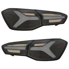 Set Black smoked full LED back
